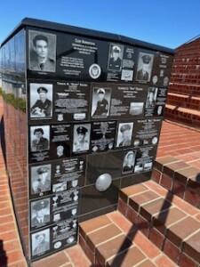 Mini-biographies at the Mount Soledad National Veterans Memorial.