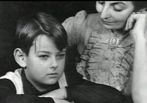 Andreas Ludwig Privin and his mother Charlotte Epstein Priwin, in Berlin, before they fled to America from Germany in late 1938. 